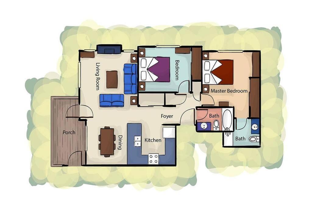 Walk To Downtown * 6 Guests * Pets * A/C! * No Stairs! Apartment Leavenworth Exterior foto